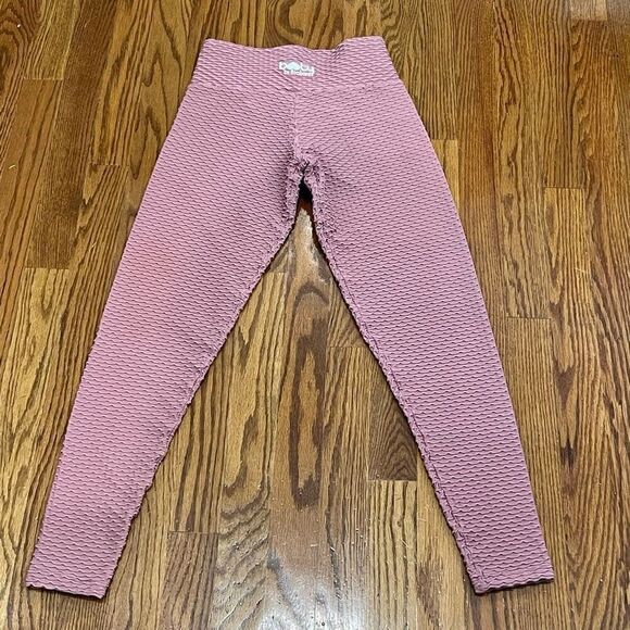 Booty by Brabants Mauve Stretch Leggings - Picture 2 of 5